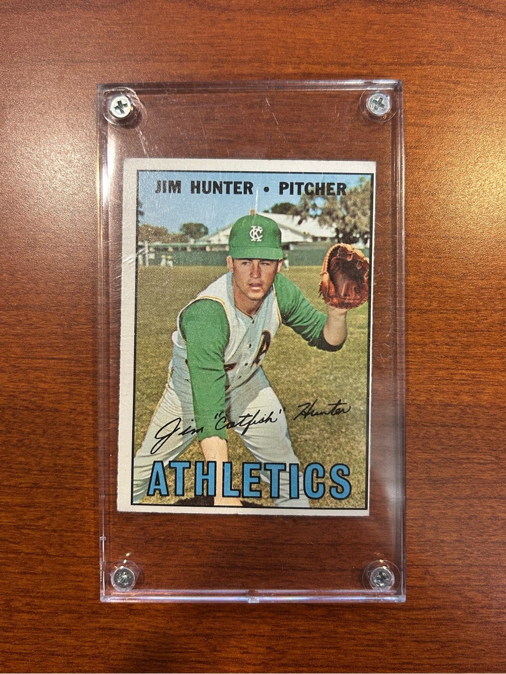 1967 Jim “Catfish” Hunter Topps #369 Card